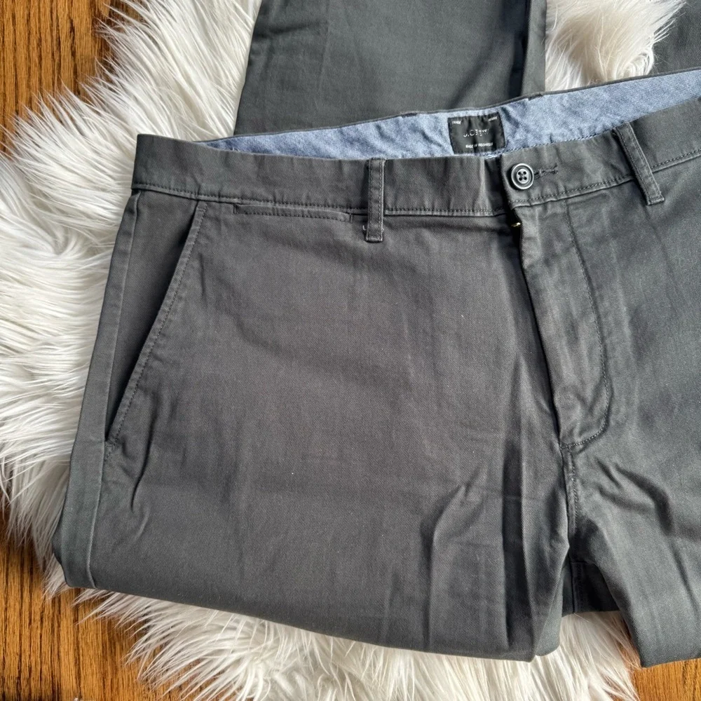 NWOT J.Crew 484 Slim-fit stretch chino pant 36X32